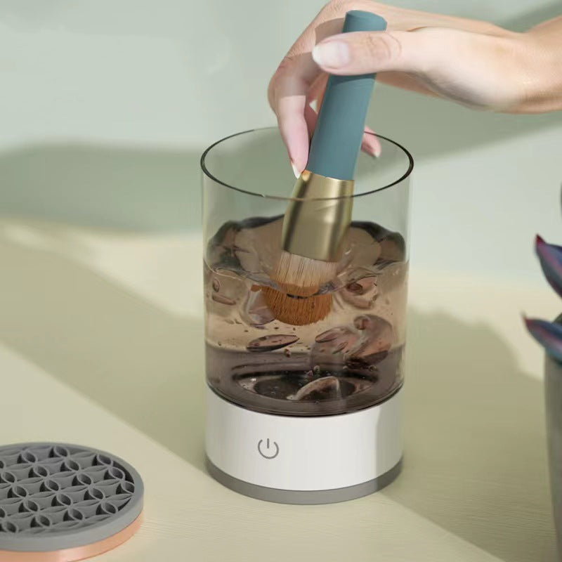 Squeaky Clean: The Ultimate Electric Makeup Brush Cleaner - Shinebrush