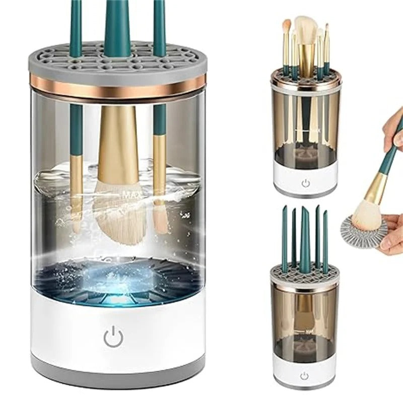 Squeaky Clean: The Ultimate Electric Makeup Brush Cleaner - Shinebrush